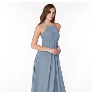 Azazie Sky Blue Gown